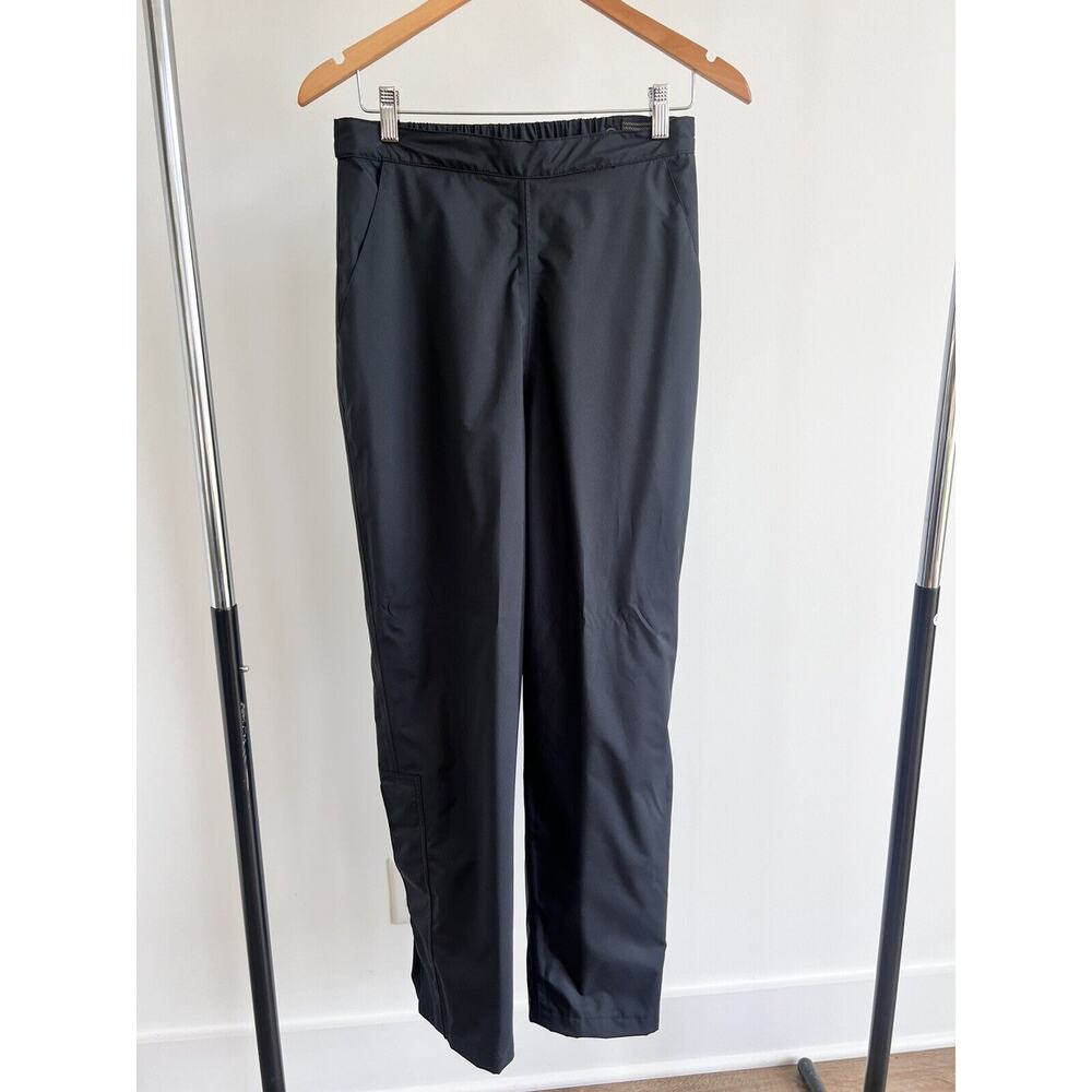 FootJoy DryJoys Golf Womens Small Adjustable Waterproof Rain Pants Pockets Black